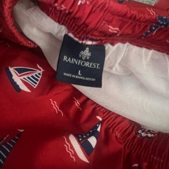 Rainforest Swim Trunks Mens Sz L - Picture 4 of 4
